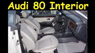 Classic Audi 80 Cabriolet Interior Review Video For Sale Collectible