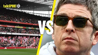 Noel Gallagher CALLS Arsenal Fans A "DISGRACE" For Leaving Early Vs Aston Vila! 💢😡