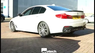 BMW G30 540i Remus Sound ! LOUD !! Motech Performance