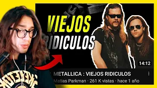 METALLICA : VIEJOS RIDICULOS | Reaccion