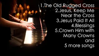 10 Easter Praise Songs - Piano by Sangah Noona with Lyrics