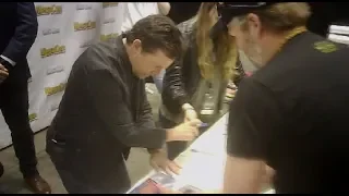 Michael J Fox rare comic con signing