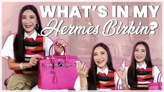 WHAT'S IN MY HERMÈS BIRKIN BAG | JAMIE CHUA