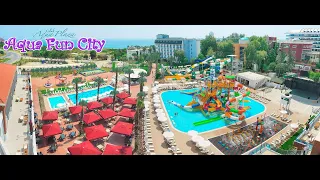 Турция 2021 Анталия. Обзор Отеля Club Aqua Plaza! Отель с аквапарком! Еда! Море! Магазины! Анимация!