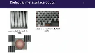 Design and Optimization of Dielectric Metasurfaces