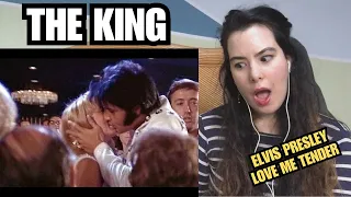 Venezuela Girl FIRST TIME HEARING Elvis Presley - Love Me Tender (Live 1970)