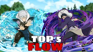 TOP 5 FLOW dans NARUTO !!!