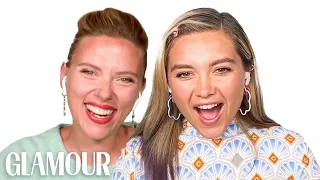 Scarlett Johansson and Florence Pugh Take a Friendship Test | Glamour
