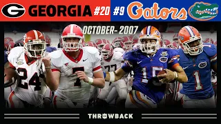 THIS Rivalry Game is Everything! (#20 Georgia vs. #9 Florida 2007, October 27)