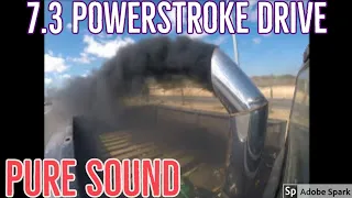 FORD POWERSTROKE  7.3  OBS 160/30 injector test drive. PURE SOUND!