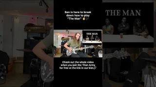 Ben breaks down how to play "The Man". 🎸 Join the free Titan Army at stt.band/free for more!