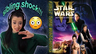 Twin Reveal in STAR WARS VI: THE RETURN OF THE JEDI had me SHOCKED | Reaction