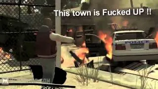 GTA 4 Funny Moments|Machinima