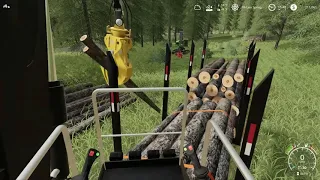 FS19 Crater Lake Logging " The Devils Outhouse " Episode 4  ***NMC Centermount Special*** Xbox1
