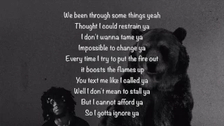 6LACK - Ex calling (Lyrics)