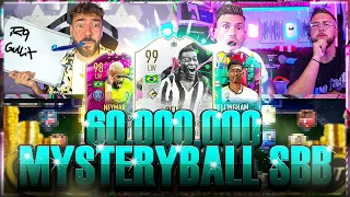 AUA ☠️ 60 MIO COINS MYSTERY BALL SBB ☠️☠️ TisiSchubech vs Wakez 🔥🔥