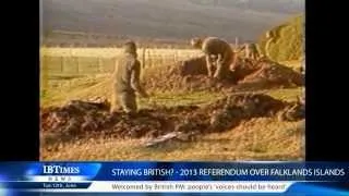 Staying British? - 2013 referendum over Falklands Islands
