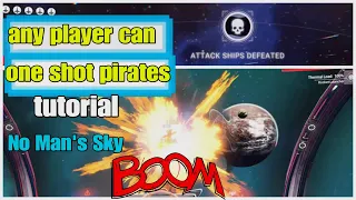 How to One Shot Pirate Scum - Aka. Rockets ... No Man's Sky