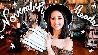 All The Books I'm Reading in November! | A Cozy lil TBR 🥰