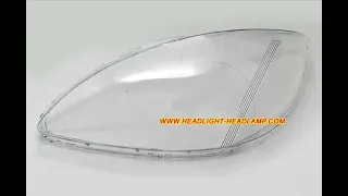 Mercedes-Benz Vito Headlight Lens Cover Foggy Viano Headlamp Plastic Lenses Covers Replace