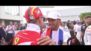 Sebastian Vettel vs Lewis Hamilton - 2017