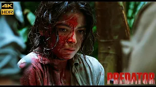 Predator 1987 What Happen To Hawkins' Body? Scene Movie Clip - 4K UHD HDR John McTiernan