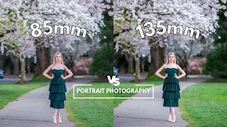 85mm vs 135mm Lens Comparison for Portrait Photography | Which should YOU buy?