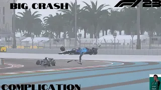 F1 23 Big Crashes Complication