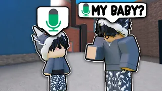 Matching AVATARS As A BABY In MM2 VOICE CHAT 5... (Murder Mystery 2)