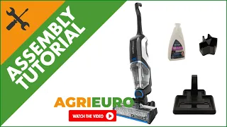 BISSELL CrossWave CordlessMax Vacuum Cleaner - 3in1 - Assembly tutorial