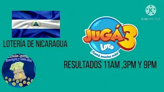 RESULTADOS JUGÁ 3 LOTO NICARAGUA DEL DIA MIERCOLES 28 DE JULIO DEL 2021