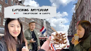 Amsterdam Vlog | Raw Herring, Poffertjes