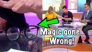 Magic Trick Goes Wrong! (Live Television)