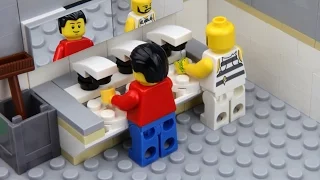 Lego Toilet Fail -  Unlucky Lego Man
