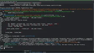 Live C++ coding: Applying threadsafe::ObjectTracker to cppgraphviz.