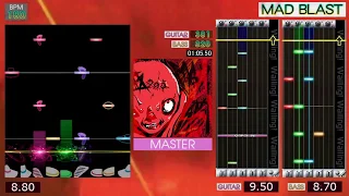 GITADORA / MAD BLAST - MASTER (GUITARFREAKS 9thMIX & drummania 8thMIX)