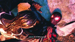 Peter Betrays Miles For Venom Symbiote Suit Scene - Marvel's Spider-Man 2