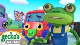 Runaway Car Wash | Gecko's Garage | Cartoons For Kids | Toddler Fun Learning