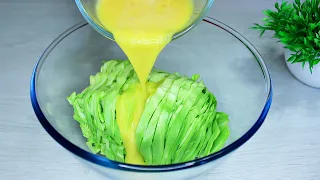 I Have Never Eaten such Delicious Cabbage❗🥬 Quick and Easy Cabbage Recipe❗🥬