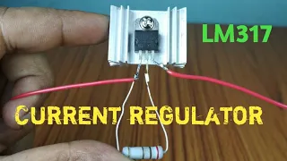 Constant current source by LM317