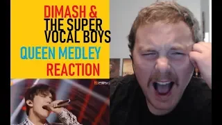 Rapper Reacts to Dimash & Super Vocal Boys - Queen Medley