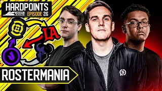 HUGE CDL ROSTERMANIA, AM'S REPLACING PROS & NEW MAPS!! HARDPOINTS - EPISODE 27