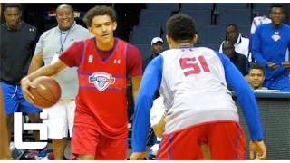 Trae Young vs Gary Trent Jr.Rucker Park Style at NBA Top100 Camp!