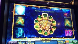 £5 max bet bonus on Lord of the ocean. Treasure chests.