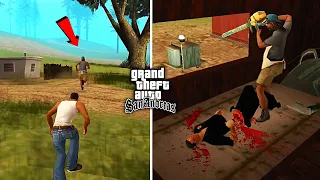 NUNCA SIGA ESSE NPC do GTA SAN ANDREAS OU ISSO ACONTECE...