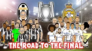 🛣️⚽THE ROAD TO CARDIFF - 2017 CHAMPIONS LEAGUE FINAL!⚽🛣️ Juventus vs Real Madrid 1-4