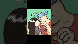 Jock seals it with a nice kiss (Nerd and Jock Comic Dub)