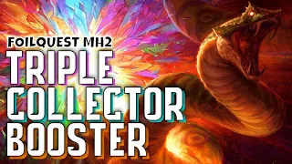 MH2 TRIPLE Collector Box Opening | FoilQuest Modern Horizons 2 | Magic: the Gathering Opening