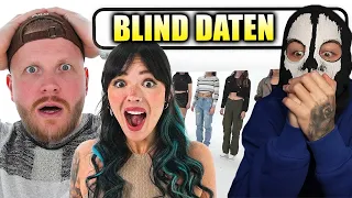 7 GIRLS BLIND DATEN mit FINCH😱 Moji Reaction