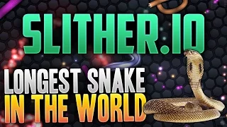 LONGEST SNAKE IN THE LOBBY | SLITHER.IO #1 LEADERBOARD | OpTicBigTymeR